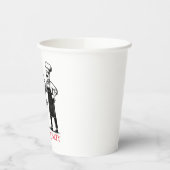 BBQ Party Personalized Chef Pappbecher (Links)