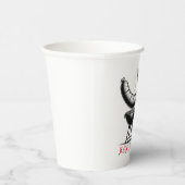 BBQ Party Personalized Chef Pappbecher (Rechts)