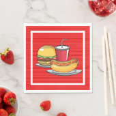 BBQ-Party Serviette (Beispiel)