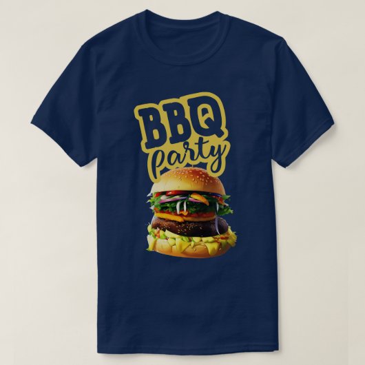 BBQ-Party T-Shirt (Design vorne)