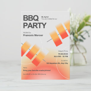 BBQ-PARTYEINLADUNG 2026
