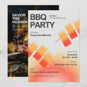 BBQ-PARTYEINLADUNG 2026 (Vorne/Hinten)