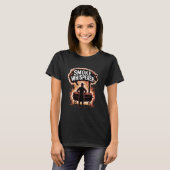 BBQ-Pitmaster-Flüsterer Grillmeister BBQ-Pitmaster T-Shirt (Vorne ganz)