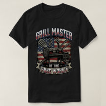 BBQ-Pitmaster-Freiheit USA-Barbecue-Flagge