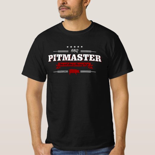 BBQ-Pitmaster-Logo T-Shirt (Vorderseite)