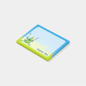 BBQ Prinz Post-it Klebezettel (angewinkelt)