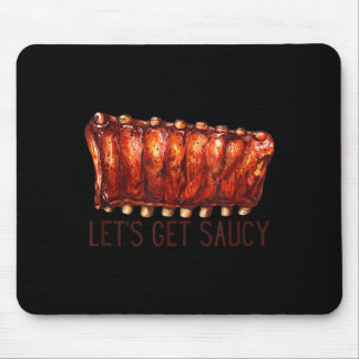 Bbq-Rippchen, lass uns sauer werden Pit-Master-Koc Mousepad