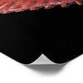 BBQ-Rippchen-Rack Poster (Ecke)