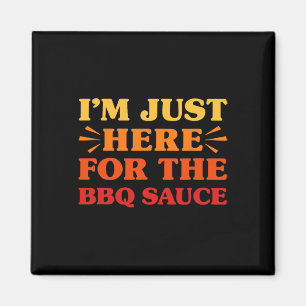 Bbq-Sauce Ich Liebe Bbq Sauce Lustiger Essenliebha Magnet