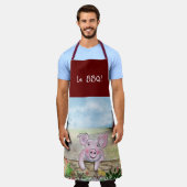 BBQ-Schürze Schürze (Getragen)