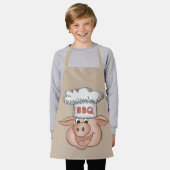 BBQ-Schweinekoch-Schürze Schürze (Getragen)