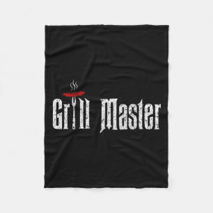 BBQ-T-Shirt-Sprüche, Grillmeister-Shirt, Geschenk  Fleecedecke