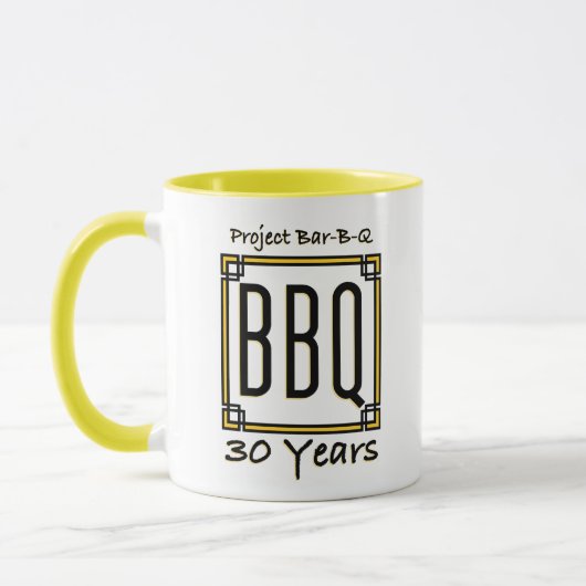 BBQ-Tasse - Ich bin das eigentliche Genie... Tasse (Links)