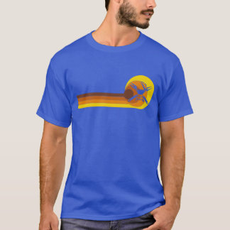 BBQ Vintage 70er 80er Barbecue Grillen Retro T-Shirt