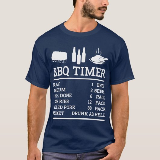 BBQimer Mädchen lustig T-Shirt (Vorderseite)
