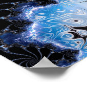 BBQSHOES: Fraktal Art Design 103985 Poster (Ecke)