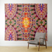 BBQSHOES™ Hrbshbr Phoenix Energy Fraktal Wandteppich (Beispiel (Horizontal))