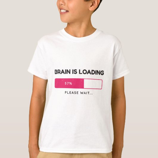 BBrain is loading, please wait T-Shirt (Vorderseite)