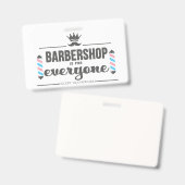 BBS ist für jeden - Abzeichen Ausweis (Vorder- & Rückseite)