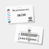 BBS Pronouns Zi/Zir Ausweis (Vorder- & Rückseite)