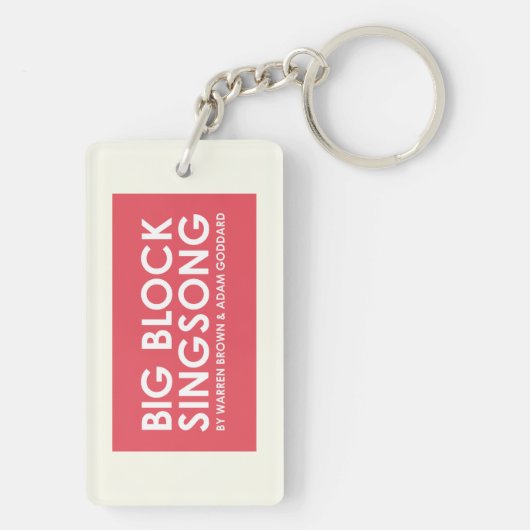 BBSS Clown-Schlüsselanhänger Schlüsselanhänger (Rückseite)