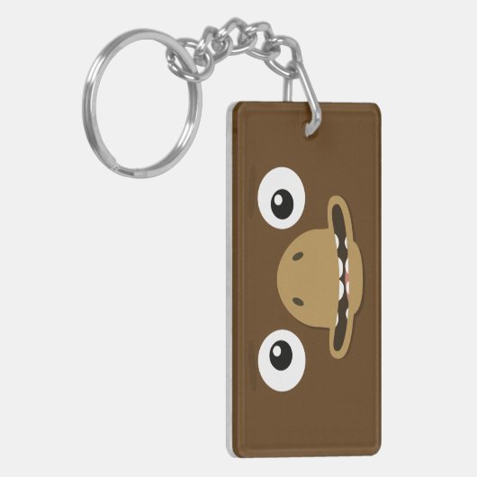 BBSS Elch-Schlüsselanhänger Schlüsselanhänger (Vorderseite links)