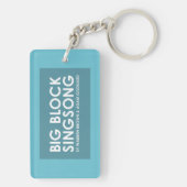 BBSS Fun Band Blue Schlüsselanhänger (Rückseite)