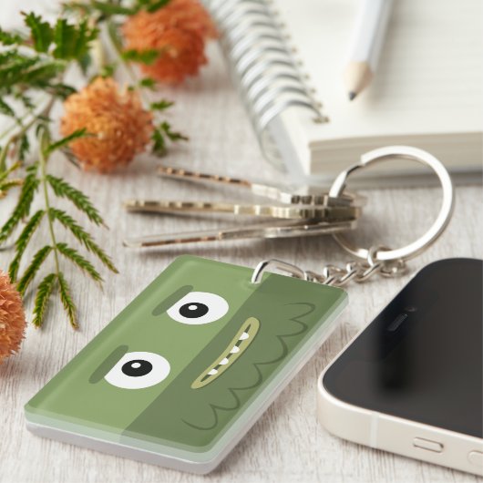 BBSS Fun Band Grüner Schlüsselanhänger (Vorderseite rechts)