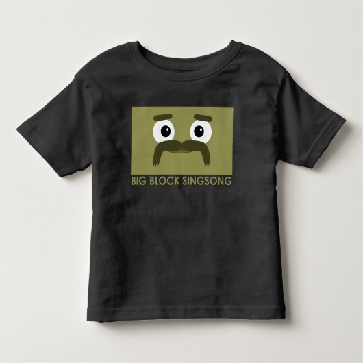 BBSS Moustachios #3 Kleinkind-T - Shirt (Vorderseite)