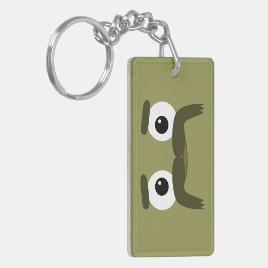 BBSS Moustachios #3 Schlüsselanhänger (Vorderseite links)