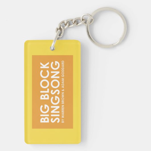 BBSS schlägt Schlüsselanhänger (Rückseite)