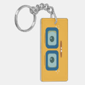BBSS Unterschiedlicher gelber Schlüsselanhänger (Vorderseite links)