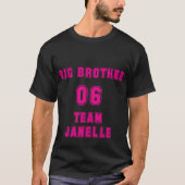 Bbteam janelle Rosa T-Shirt (Vorderseite)