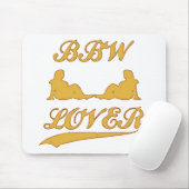 BBW LIEBHABER (große schöne Frau) Mousepad (Mit Mouse)