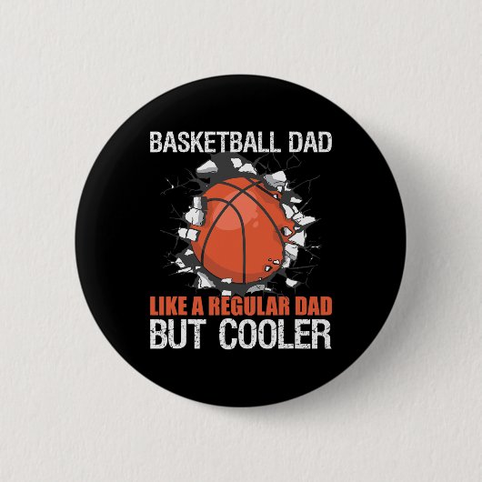 Bbyll Player Bysketbyll Vater Button (Vorderseite)