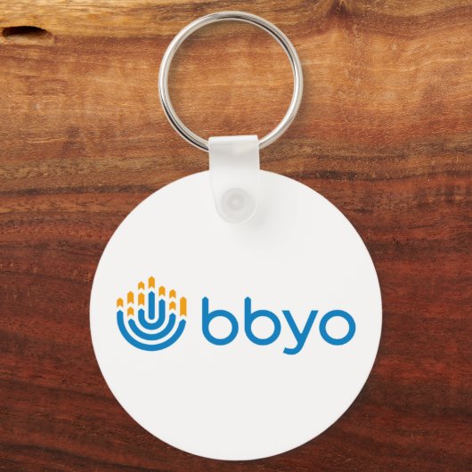 BBYO Logo-Schlüsselanhänger Schlüsselanhänger (Vorderseite)