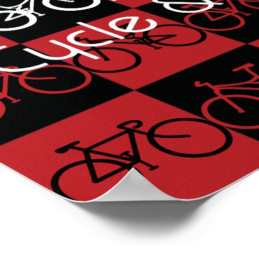 BC&F Kaskade mit Informationen zum Geschäft Poster (Ecke)