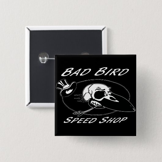 BC&F schlechter Vogel-Knopf Button (Vorne & Hinten)