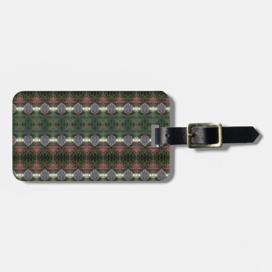 BC Fall Trees Ikat 3 Gepäckanhänger (Vorderseite horizontal)