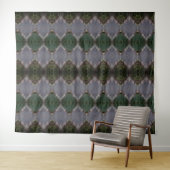 BC Fall Trees Ikat 4 Wandteppich (Beispiel (Horizontal))