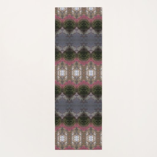 BC Fall Trees Ikat 6 Yogamatte (Rückseite)