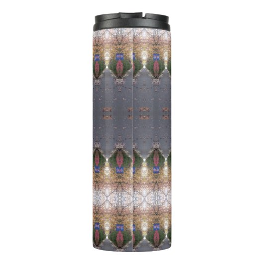 BC Fall Trees Ikat 7 Thermosbecher (Rückseite)