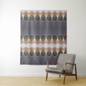 BC Fall Trees Ikat 7 Wandteppich (Beispiel)