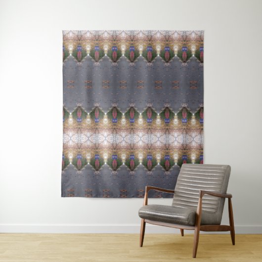 BC Fall Trees Ikat 7 Wandteppich (Beispiel)