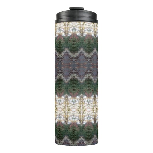 BC Fall Trees Ikat 9 Thermosbecher (Vorderseite)