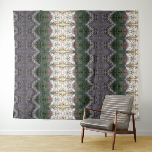 BC Fall Trees Ikat 9 Wandteppich (Beispiel (Horizontal))