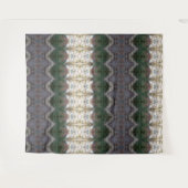 BC Fall Trees Ikat 9 Wandteppich (Vorderseite (Horizontal))