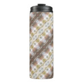 BC Fall Trees Ikat angled Thermosbecher (Vorderseite)
