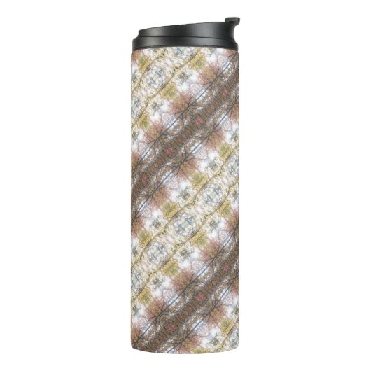 BC Fall Trees Ikat angled Thermosbecher (Nach links gedreht)