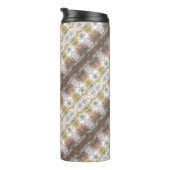 BC Fall Trees Ikat angled Thermosbecher (Nach rechts gedreht)